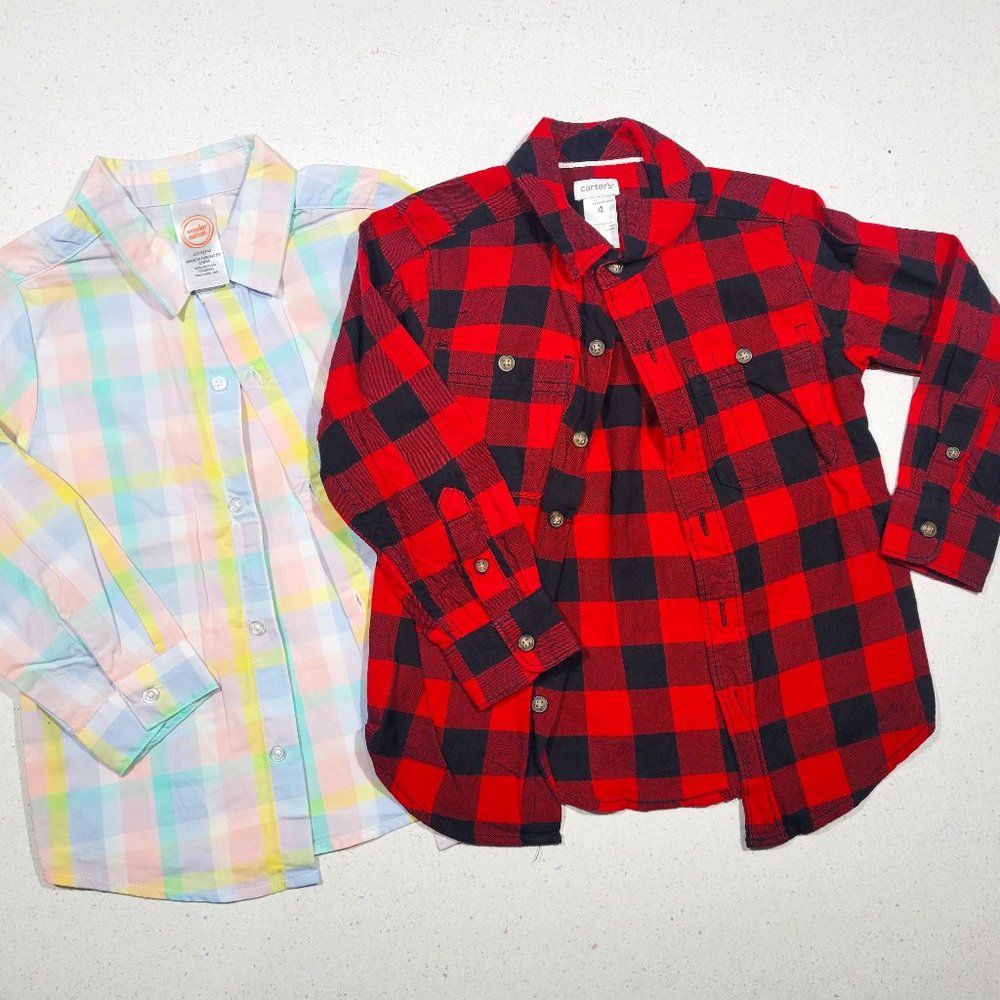 2 Button Down Dress Shirts